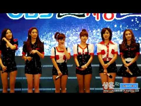 [Fancam] T-ara giving an interview 110916 | 티아라