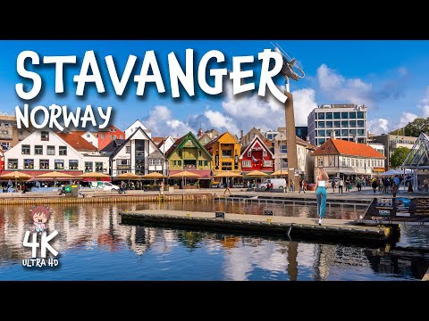 STAVANGER, NORWAY 4K Virtual Travel Walk