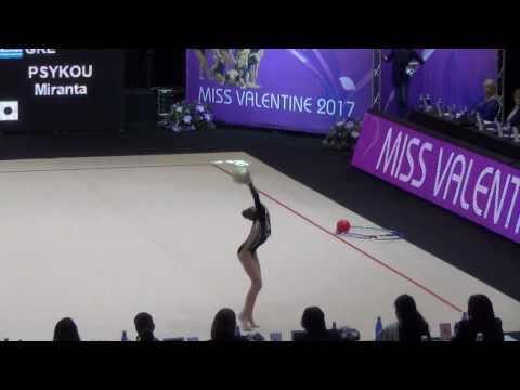 Miranta Psykou GRE ball junior final Miss Valentine 2017
