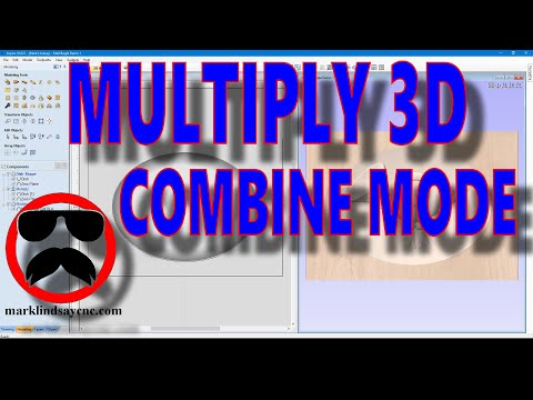 Intro to the Multiply Combine Mode in VCarve and Aspire