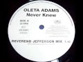 Oleta Adams 'Never Knew' (Reverend Jefferson ...