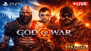 God of War (2018) | Full Walkthrough Gameplay Part 1 - 4K 60FPS (PS5)"