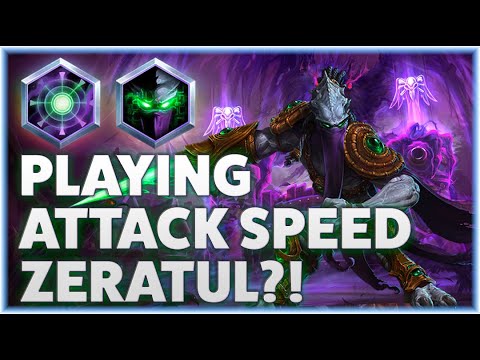 Zeratul MotN - PLAYING ATTACK SPEED ZERATUL?! - Grandmaster Storm League