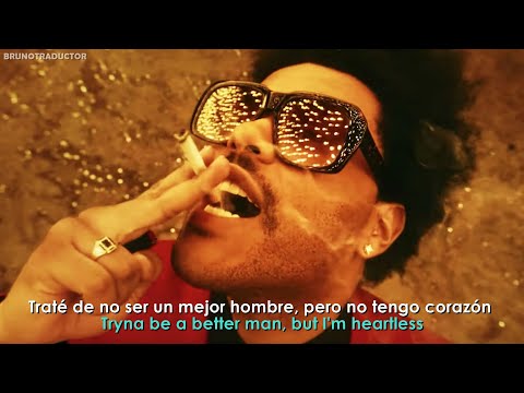 The Weeknd - Heartless // Lyrics + Español // Video Official