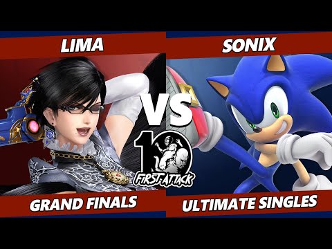 First Attack 2022 GRAND FINALS - Lima (Bayonetta) Vs. Sonix (Sonic) Smash Ultimate Tournament