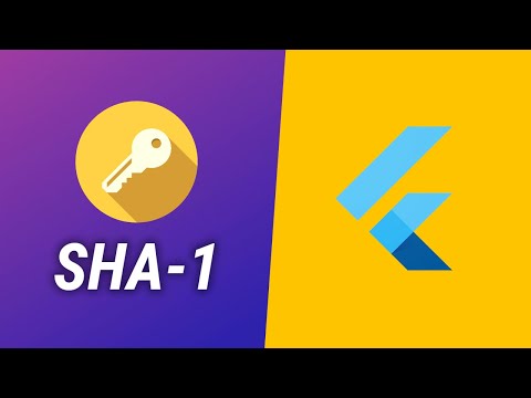 Flutter SHA 1 Key - Fast & Easy Way - Flutter SHA1