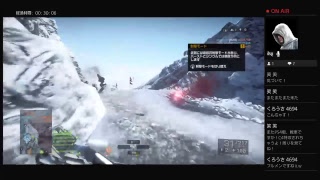 ps4 bf4　初心者実況放送