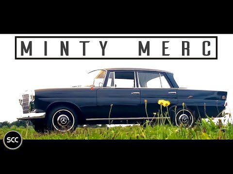 MERCEDES 190C | 190 C W110 original Heckflosse - Drive in top gear with engine sound | SCC TV