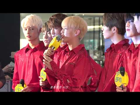 170811 APM Presscon in Hongkong "캐럿 볼 생각에 떨려.." 세븐틴 SEVENTEEN 호시 직캠 HOSHI FOCUS