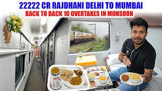 22222 CR RAJDHANI Luxurios First ac Journey with Unlimited IRCTC FOOD || Delhi to Mumbai