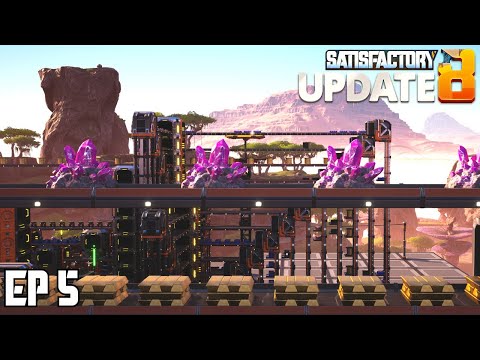 Automating A.I. Limiters, Silica & Quartz Crystal | Satisfactory U8 - Ep 5