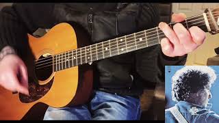 ‘Down In The Flood’ Bob Dylan STUDIO OUTTAKE 1971 vsn - Guitar Chords (Standard - No Capo)