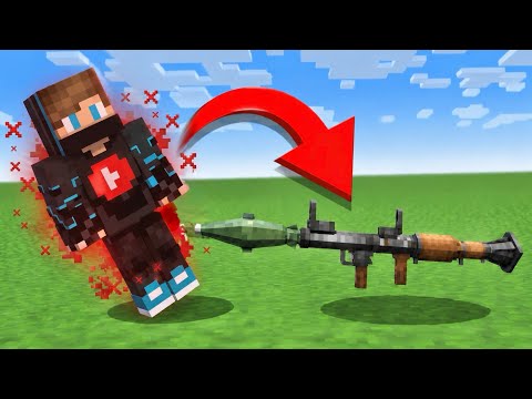 كل ما تجلد صديقك يجيك سلاح عشوائي في ماين كرافت !؟