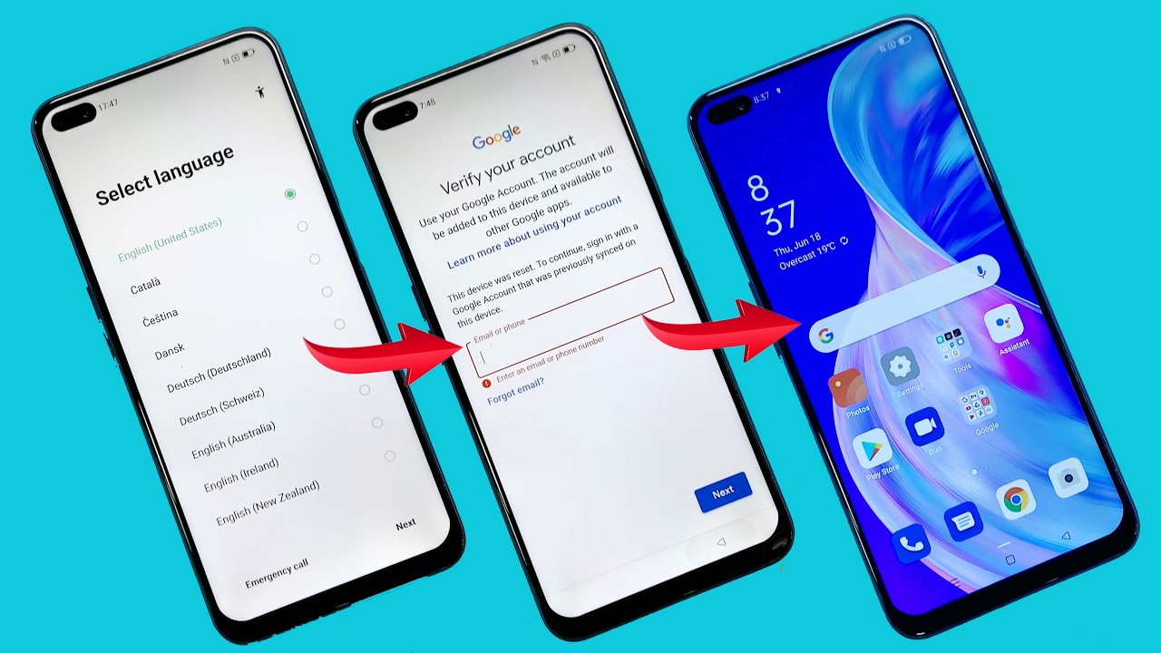How to Bypass Google Lock on OPPO RENO 4 | OPPO RENO 4 Z Google Account Bypass - Unlock Your Phone