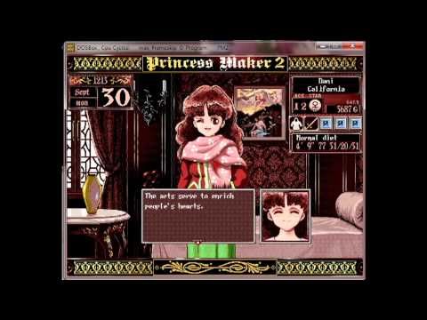 Princess Maker 2 - Ruling Queen Ending Playthrough Part 6