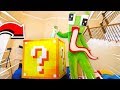 OPENING LUCKY MYSTERY BLOCKS IN REAL LIFE