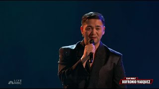 Sofronio Vasquez - A Million Dreams (The Greatest Showman) - The Voice - Live Finale - Dec 9, 2024