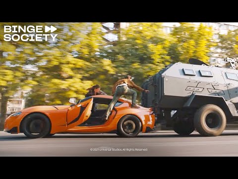 Rápidos y Furiosos 9: Persecución en auto