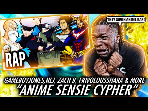 CYPHERS AINT DEAD! | Anime Sensei Rap Cypher | GameboyJones ft None Like Joshua, Zach B, Frivolous