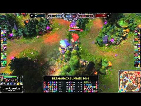 RG VS NIP - Finale - BO3 Game 1 - Highlight - Dreamack Summer 2014