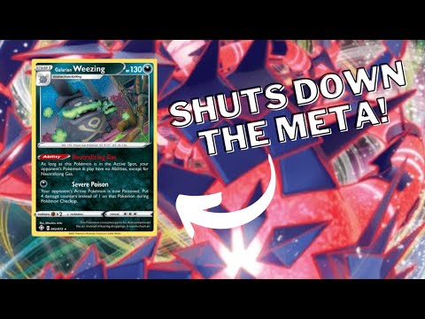 Weezing SHUTS DOWN the meta! Is it Enough? Eternatus/Galarian Weezing PTCGO DECK PROFILE & Battles