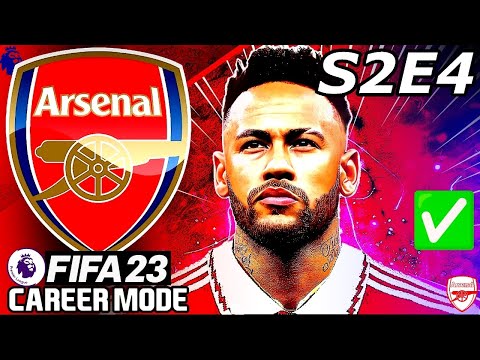WE SIGNED NEYMAR JR FOR £85,000,000!!🔥🇧🇷 - FIFA 23 Arsenal Career Mode S2E4