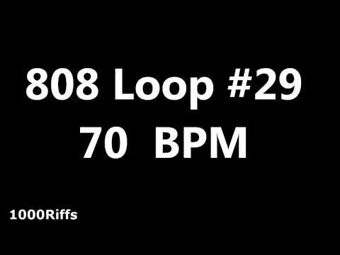 808 Loop Beat # 29 : 70 BPM : Beats Per Minute