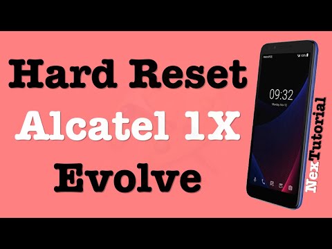 Hard Reset Alcatel 1X Evolve Model 5059Z | Factory Reset Alcatel 1X Evolve | NexTutorial