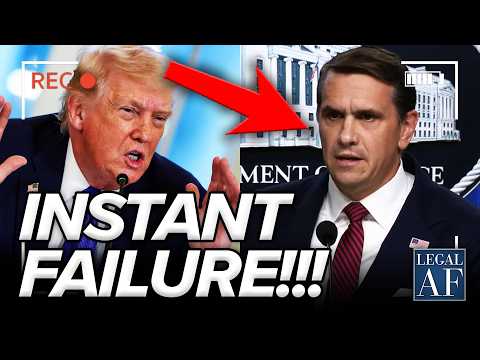 Trump DOJ Indictment FALLS COMPLETELY APART at Press Conference