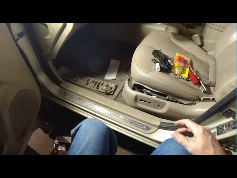 2008 Kia Optima power seat switch repair and installation