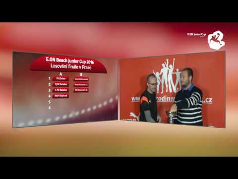 Losování - finále E.ON Beach Junior Cup