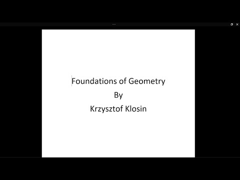 Math 618 Lecture 17  Geodesics on the hyperbolic plane proof