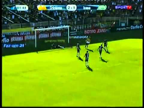 Gols Criciúma 5 x 2 Icasa - 32a Rodada do Brasileirão 2011 Série B