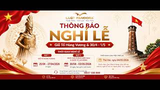 Thông báo nghỉ lễ 