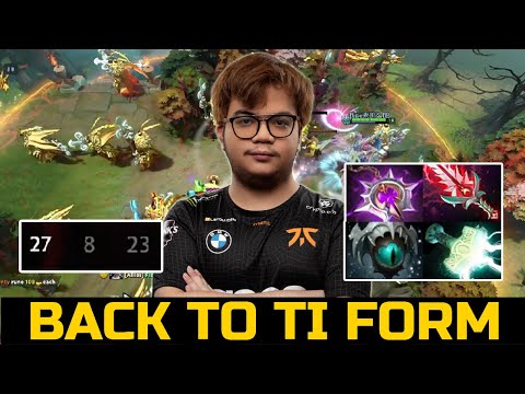FNATIC.RAVEN BACK IN TI FORM - 27 KILLS 23 ASSISTS DOTA 2