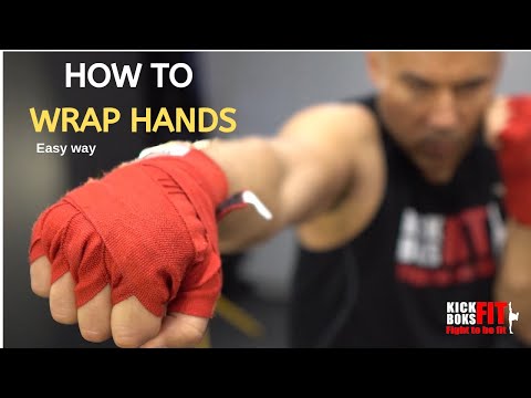 How to Wrap your Hands for Muay Thai, Boxing, or Kickboxing