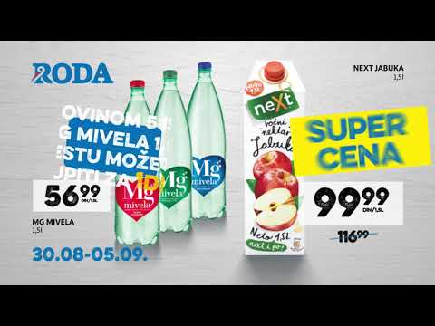 Roda katalog 30.08 - 5.09.2018.