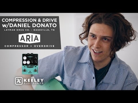 Keeley Aria Compressor and Overdrive Pedal | Sweetwater