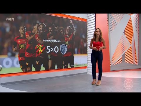 Globo Esporte PE - Sport mostra força na estreia do time principal e goleia o Jaguar na Ilha