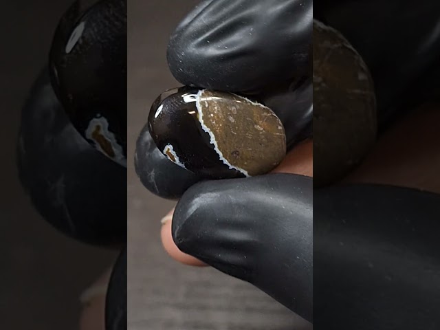 حجر عقيق خرائطي تمري خامتين بحجر واحد طبيعي