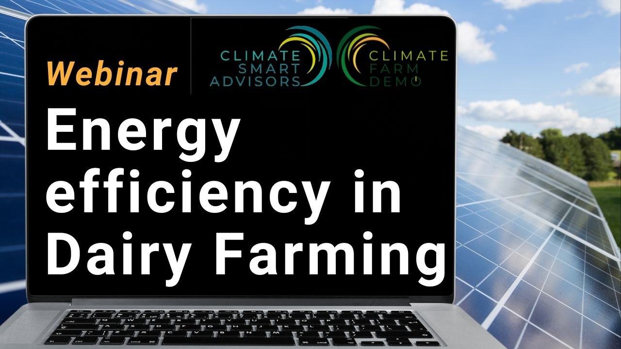 Advancing Energy efficiency in Dairy Farming | Farmers with Power | Webinar