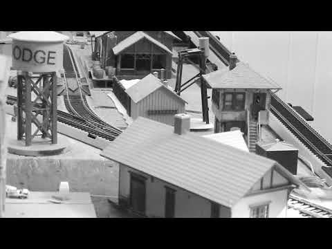 Model Trains in Monochrome!