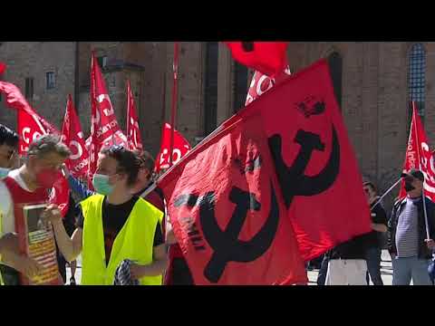 Protesta operai Texprint