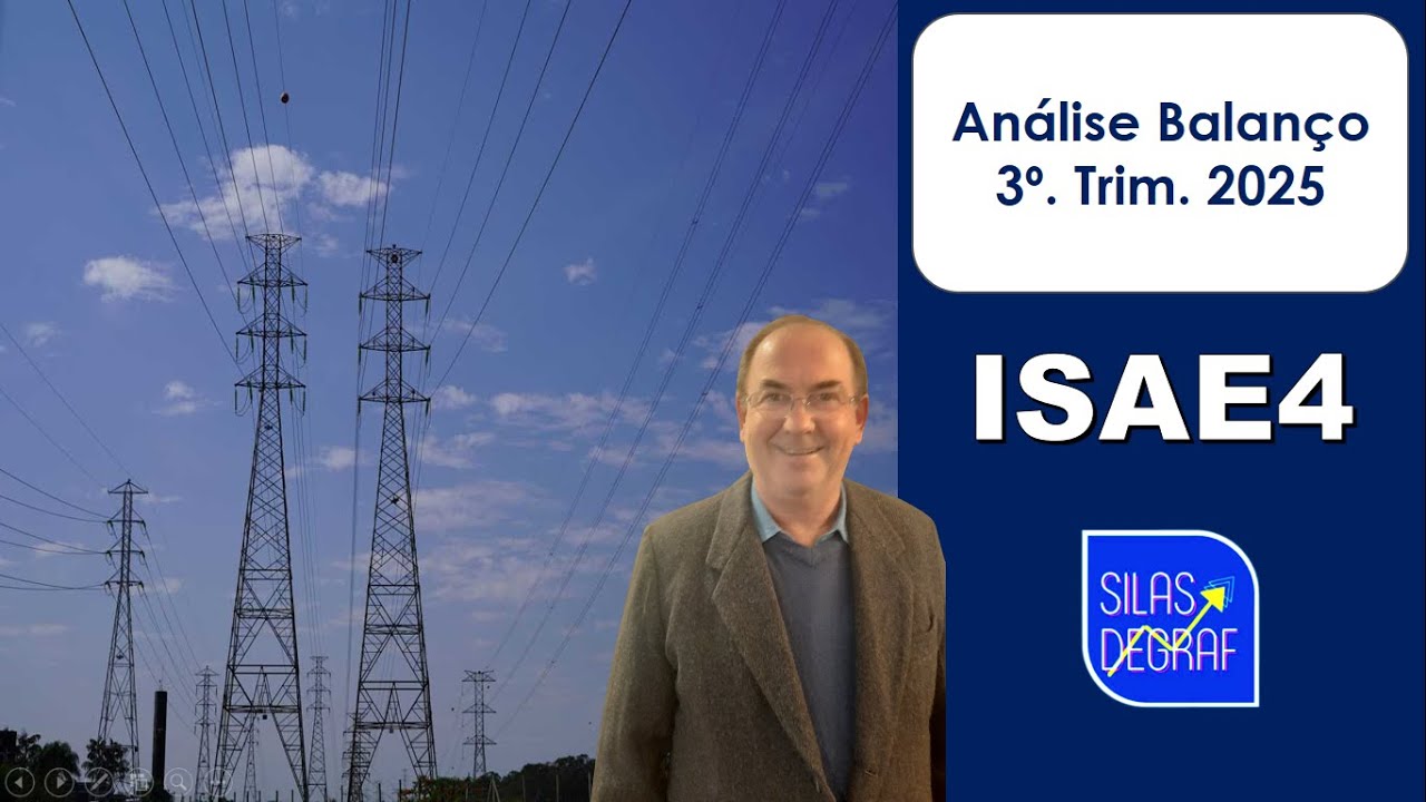 ISAE4 - ISA ENERGIA BRASIL S/A. ANÁLISE FUNDAMENTALISTA BÁSICA. PROF. SILAS DEGRAF. 3o. TRIM. 2025