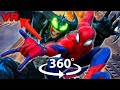 360° SPIDERMAN Vs VENOM Scenes in Virtual Reality | Marvel Midnight Suns Game Movie