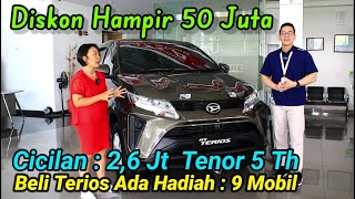 Promo Daihatsu TERIOS 2025. Cicilan 2,6 Juta saja. No HOAX. Proses se Indonesia.