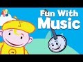 Music Cartoons For Children Musical Instruments Banjo Learn Music For Kids The Notekins