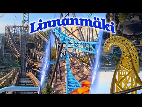 All Roller Coasters at Linnanmäki 🇫🇮