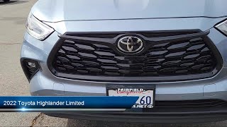 2022 Toyota Highlander Limited Fairfield, Vacaville, Vallejo, Napa, Benicia