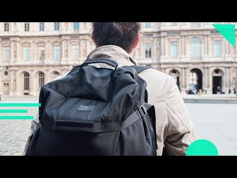 Sandqvist Zack Review | 41L European / Scandinavian One Bag Travel Backpack (Carry On) Video